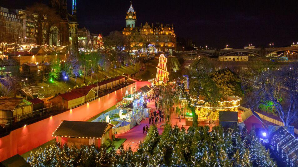 Edinburgh Christmas market
